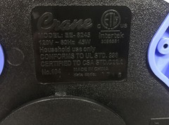 Crane EE-8245 Humidifier Cool Mist Hippo Animal Holstein 1 Gallon Ultrasonic