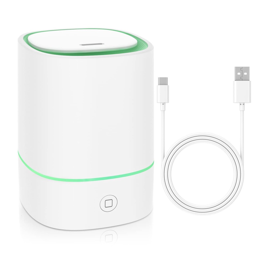 Essential Oil Diffusers for Home with USB Cord, 150ml Aroma Humidifier White