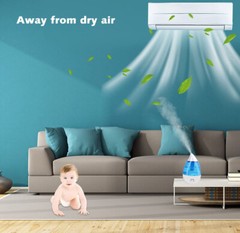 Besititli Pure Cool Blue Mist Humidifier Quiet for Babies Essential Oil Diffuser