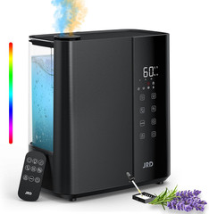 Humidificador ultrasonico silencioso de 5 l con vapor frío y caliente dormitorio