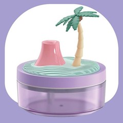Desktop Landscape Humidifier Mini Ultrasonic Air Diffuser fits Office Desk Decor