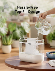 Ultrasonic Humidifier Smart 4L Diffuser Essential Oils Home Room Silenzios