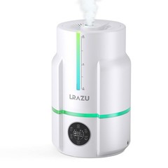 6L Cool Mist Humidifier for Large Rooms, 60H Quiet Operation, Easy Clean, Night