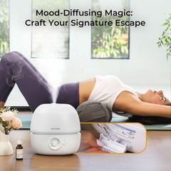Top Fill 3L Humidifier with Night Light – Safe for Babies & Adults, 30 Hour Run