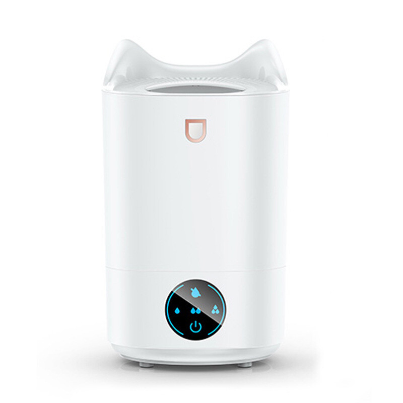 Air Humidifier Double Nozzle 3L Humidity Monitoring Display USB Aroma Diffuser