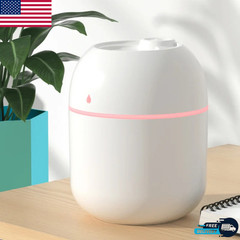 220ml Portable USB LED Mini Car Home Humidifier Aroma Oil Diffuser Mist Purifier