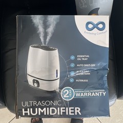 Everlasting Comfort Ultrasonic Humidifier 6L Tank Essential Oil Tray Auto Shut-…