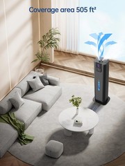 8L Smart Humidifiers for Bedroom Large Room, 2.1Gal Cool Mist Top Fill Diffus…