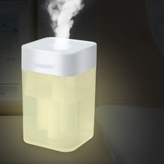Mini USB Humidifier with Colorful LED Light for Home Car Office 220ml Capacity