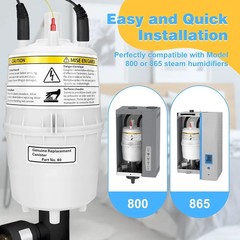 2PCS 80 Steam Canister Replacement for Steam Humidifier Canister Model 800 & 865