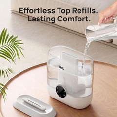 6L Humidifiers for Bedroom, 60H Runtime, 28 dB Quiet, HM524