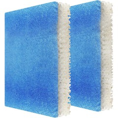 2-Pack Wick Filter with Blue Pre-Filter for Honeywell Filter T HFT600 HFT600PDQ