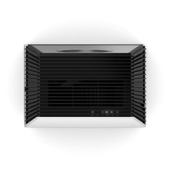Stadler Form George Tower Humidifier 60 m², Evaporation, White 23 W