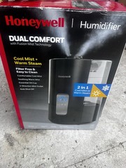 Honeywell – Dual Comfort Cool + Warm Mist Humidifier – Black