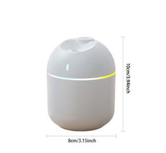 1pc 270ML universal serial bus Air Humidifier Cool Mist Aroma Diffuser LED Li…