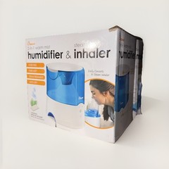 Crane 2-in-1 Warm Mist Humidifier & Steam Inhaler | Pure Mist | Auto Shutoff New