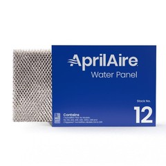 AprilAire 12 Water Panel Humidifier Filter Replacement Single Pack (1), White