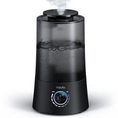 Humidifiers for Bedroom – 4L Cool Mist Humidifier Top Fill Oil Large, Black