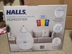 HALLS Filter-Free Cool Mist Humidifier