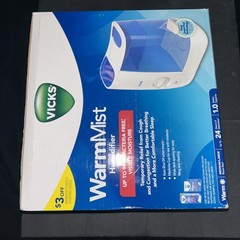Vicks Warm Mist Humidifier Brand New