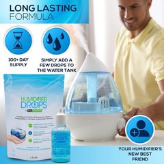 The Humidifier Drops – Food Grade Concentrate, Slows Down Residue Accumulat…