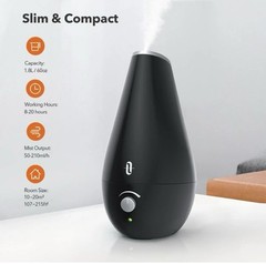 Taotronics Cool Mist Humidifier (New) Color Black