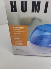 Crane EE-5951 0.2 Gallon Ultrasonic Cool Mist Personal Humidifier – Blue White