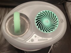 💧Vornadobaby Tabletop Evaporative Humidifier White Green Adjustable Timer