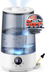 Humidificadores Para Dormitorio Y Hogar, 3,6 L Vapor Frío, Llenado Superior NEW