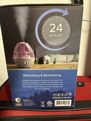 LEVOIT Classic 100 Ultrasonic Cool Mist Humidifier 215 sq ft Quiet Pink/White