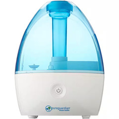 0.21 Gal. Ultrasonic Cool Mist Humidifier for Rooms up to 210 Sq. Ft in Blue/Whi