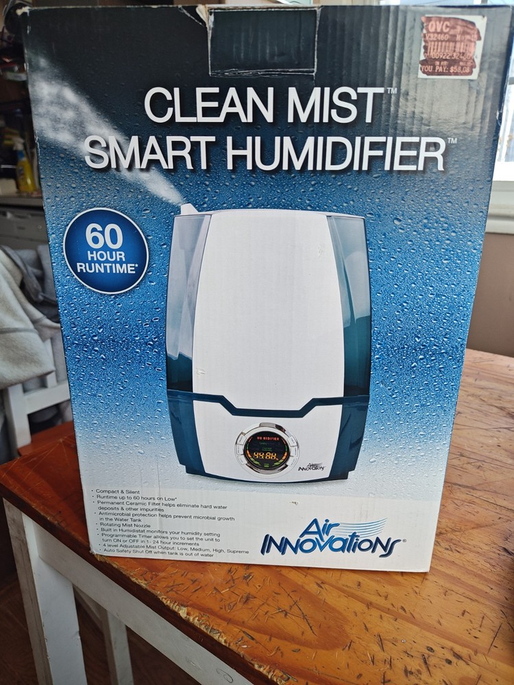 Clean Mist Smart Humidifier HUMID40-BLUE