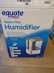 ✨️ Equate EQ3111-UL Warm Visible Mist Humidifier, Filter Free, Top Fill, 1.3 Gal