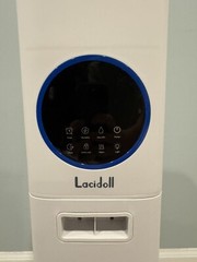 LACIDOLL Warm and Cool Mist Humidifiers for Bedroom Home, 2.1gal