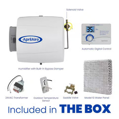 Model 500 12 Gal. for up to 3,600 Sq. Ft. Whole-House Small Bypass Evaporative H
