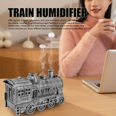 1 Essential Oil Diffuser Elegant Train Design For Office Bedroom