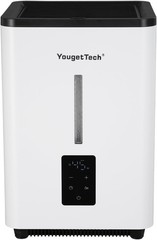 YougetTech Evaporative Humidifier 1.55Gal Large Room 1000ml/h Cool Mist 20W