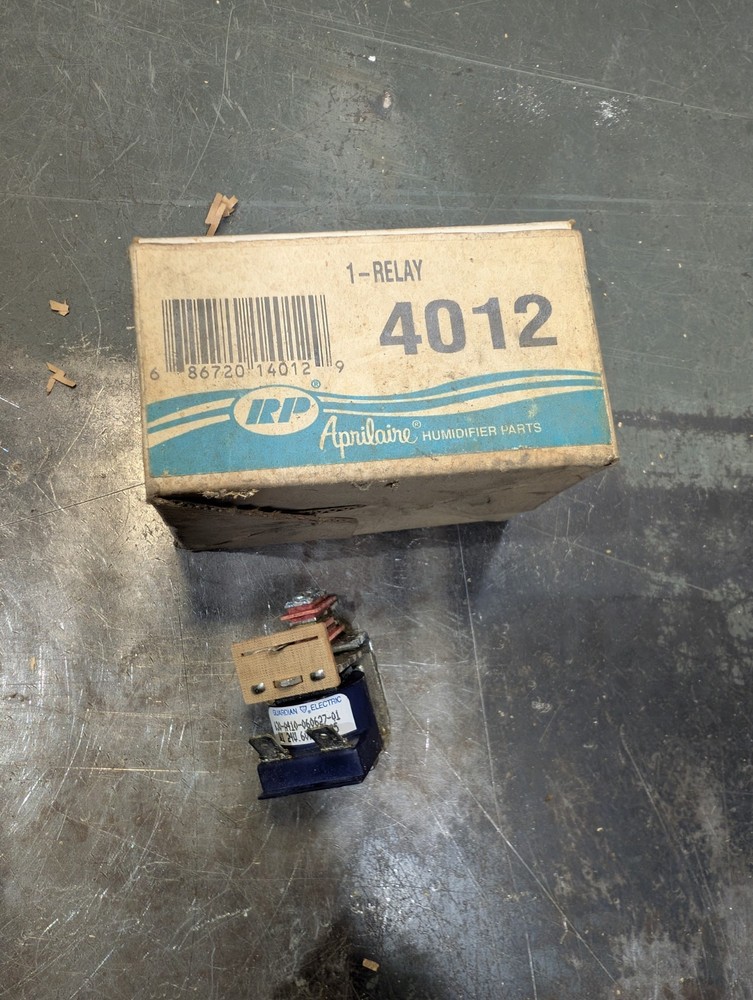 Aprilaire 4012 Humidifier Relay For Humidifier 110 & 112 24v Guardian 630-a410