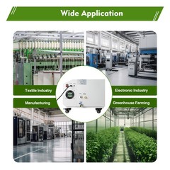 Cool Fog Maker Machine Ultrasonic Humidifier Commercial Industrial Continuous