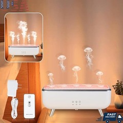 Jellyfish Aroma Diffuser 300ml Humidifier Dynamic Sound Pickup Auto Shut-Off New