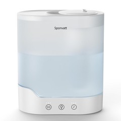Humidifiers for Bedroom Home,2.5L Top Fill Cool Mist Air Humidifier for Large…