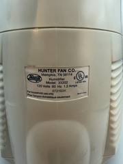 Hunter CareFree Humidifier Plus 33202 2-Gal NiteGlo 3-Speed Tested