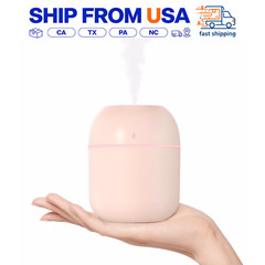 Portable Small Humidifier for Plants with USB for Bedroom Personal Desktop 220ml