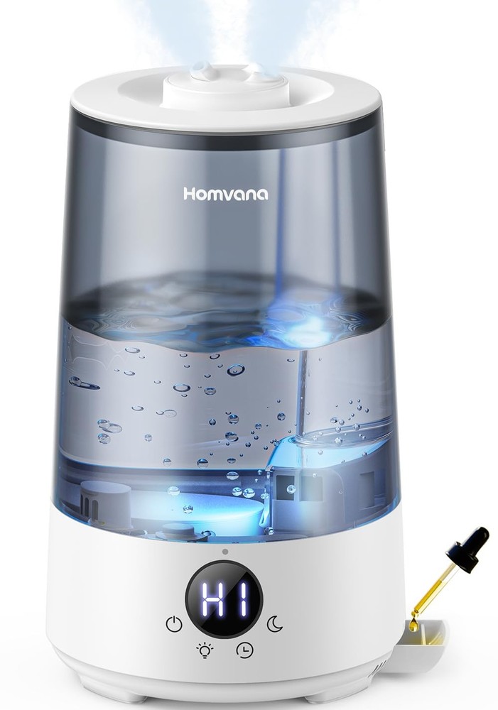 Humidifiers for Bedroom Home, 3.6 L Cool Mist -Fill 34H Super Long Time, Quiet 1