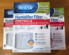 Best Air Holmes Replacement Humidifier Filter Honeywell HW500 1 PK LOT/3 NEW