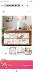 DREO Cool Mist Humidifier for Room, 3.7L Top-Fill & 35H Runtime Ultrasonic Humid