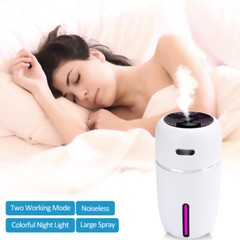 200ml Portable USB LED Mini Car Home Humidifier Aroma Oil Diffuser Mist Purifier