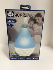Sealy Humidifier Multicolor Light Up & Aroma Diffuser 130 Ml Tank Capacity