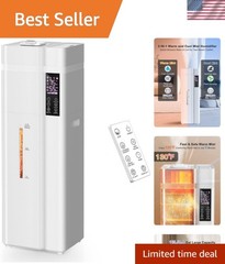 13L/3.4Gal Humidifiers for Bedroom, Ultrasonic Warm & Cool Mist Humidifier La…