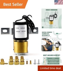 Universal Humidifier Solenoid Valve Replacement Kit Compatible with Honeywell…